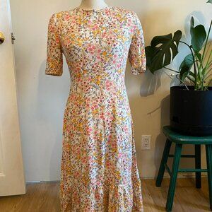 Womans floral dress